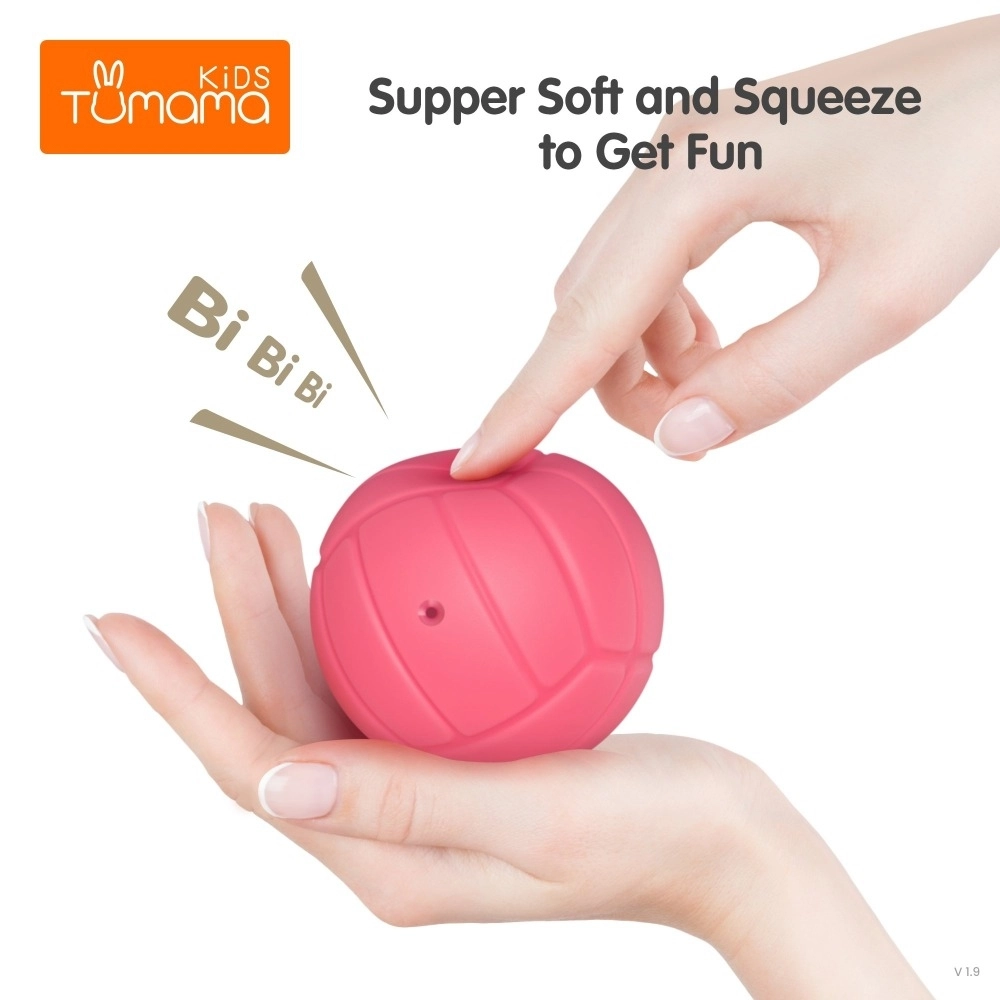 Geometric Hand Grasp Shapes Ball - Suitable for 0 to 3 years 6Pcs Set