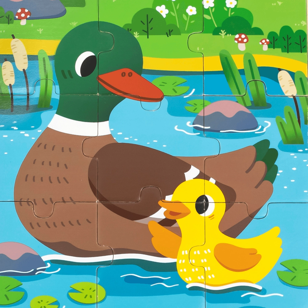 Duck Puzzle (29464294-44621) - 9 pcs