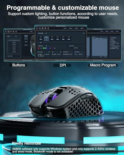 SM600 Gaming Mouse - Bluetooth