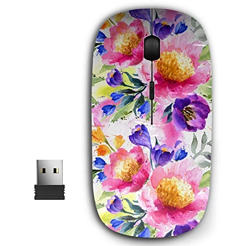 Ergonomic Portable Mouse - USB Wireless