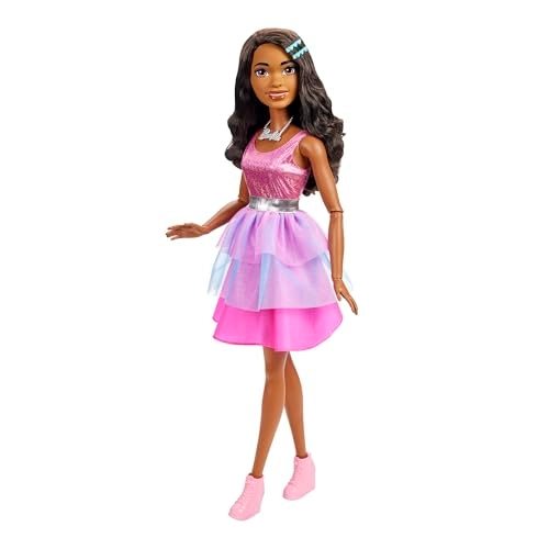Barbie Fashionistas - 71 cm Iridescent Pink Dress Ages 3+