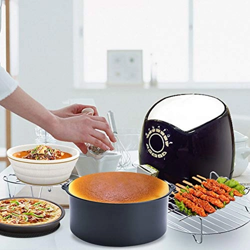 Cake Tin + Pizza Tray + Grill Rack - Carbon steel,stainless steel. 3pcs