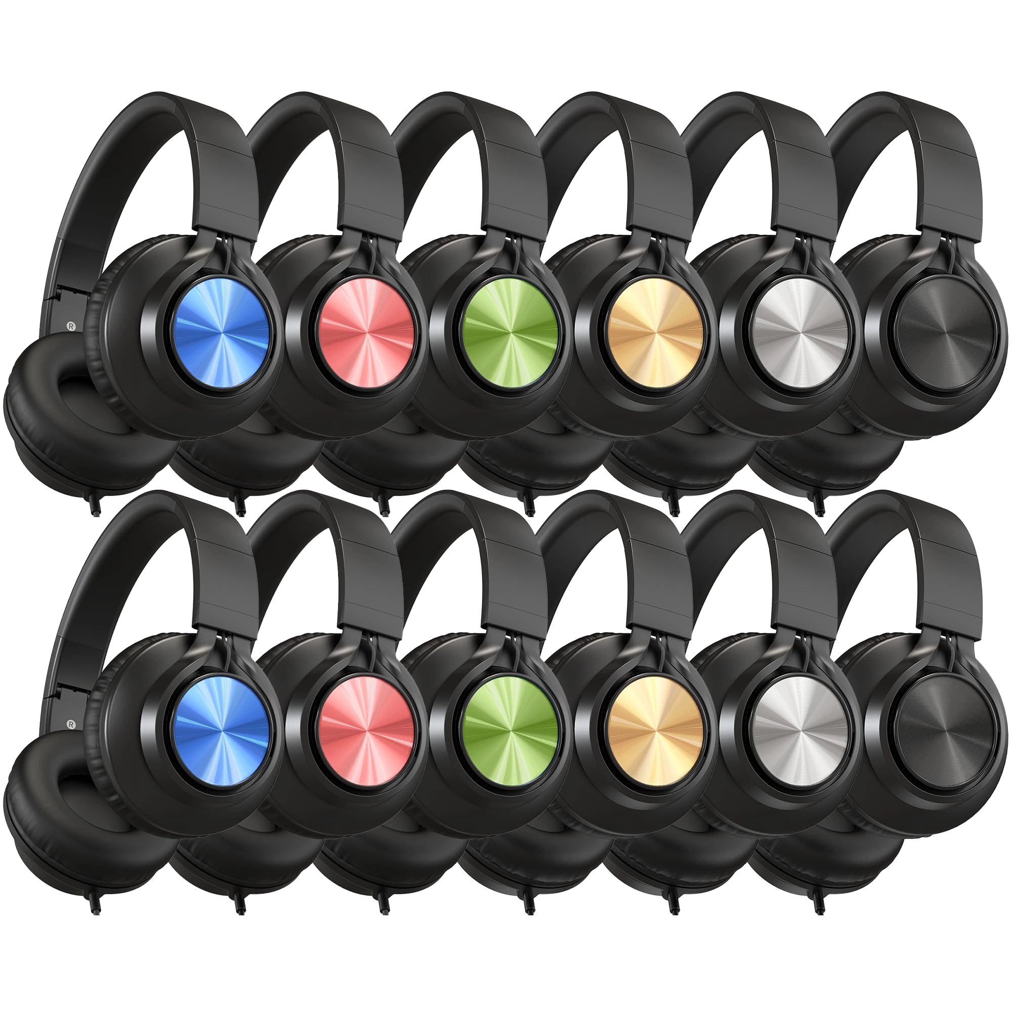 A8 Wired Headphone 12-Pack