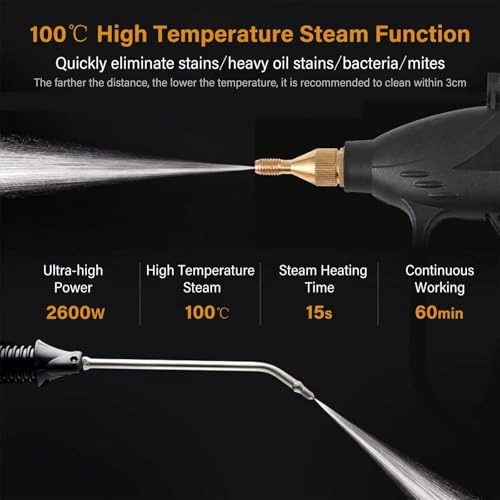 Steam Cleaner - 3.5 bar 170 Milliliters