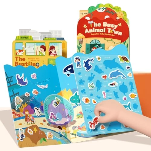 Animal Town Reusable Sticker Pad