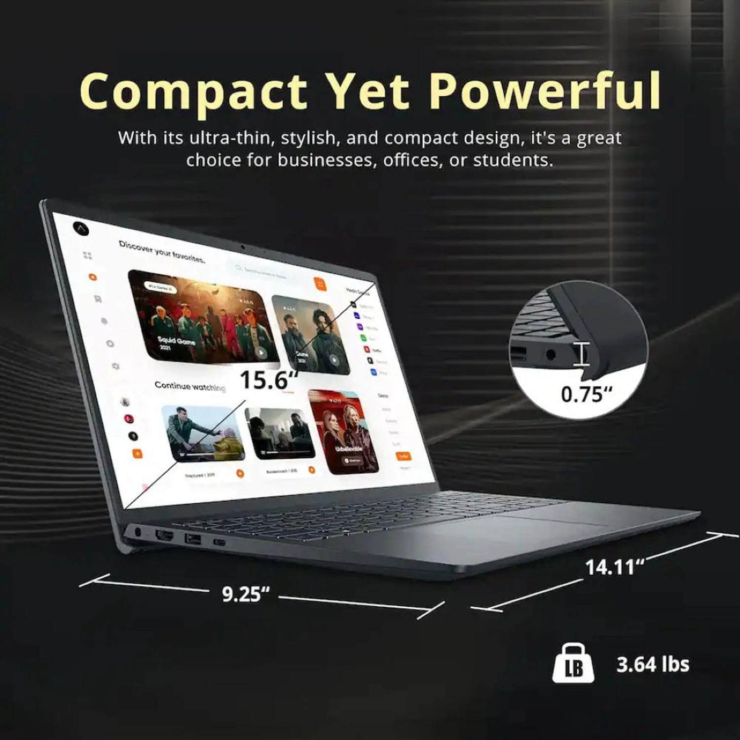 Inspiron 15 3530 - 15.6'' Core i7-1355U 16GB DDR4 1TB SSD