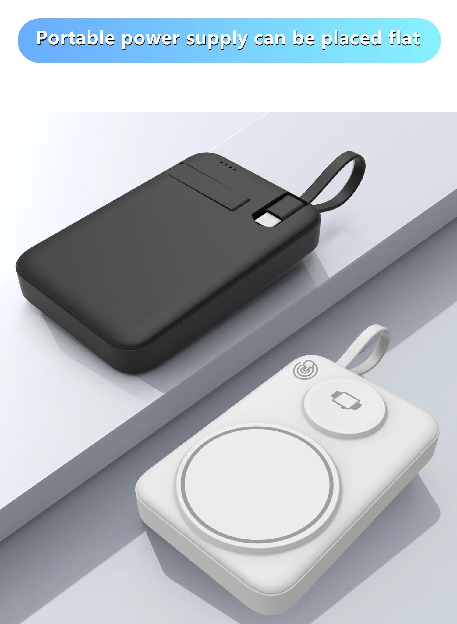 2-in-1 Magnetic Wireless Charger - 10000 Watt-hour
