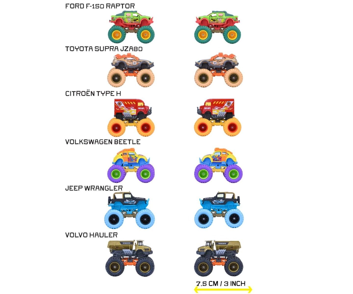 Monster Rockerz - 1:64 1pcs