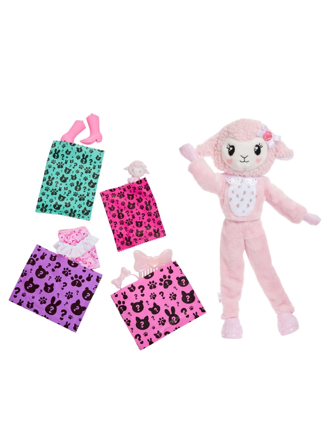 Barbie Cutie Reveal Cuddly Series - Lamb 10 Surprises Color Change