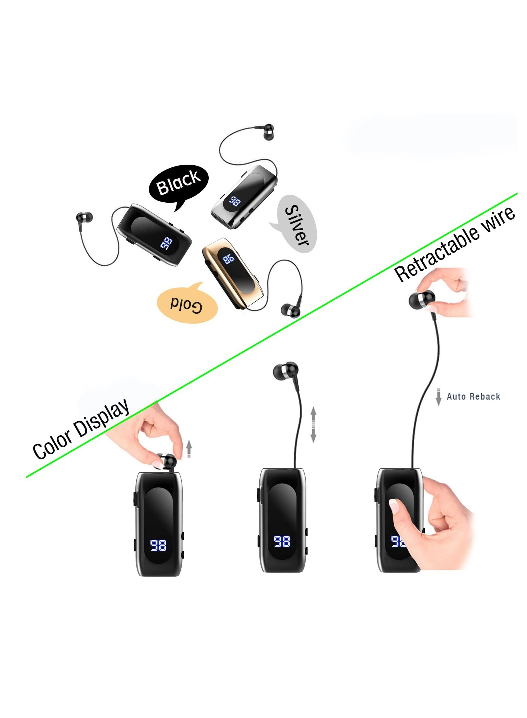 Neckband Bluetooth - Wireless Headphone