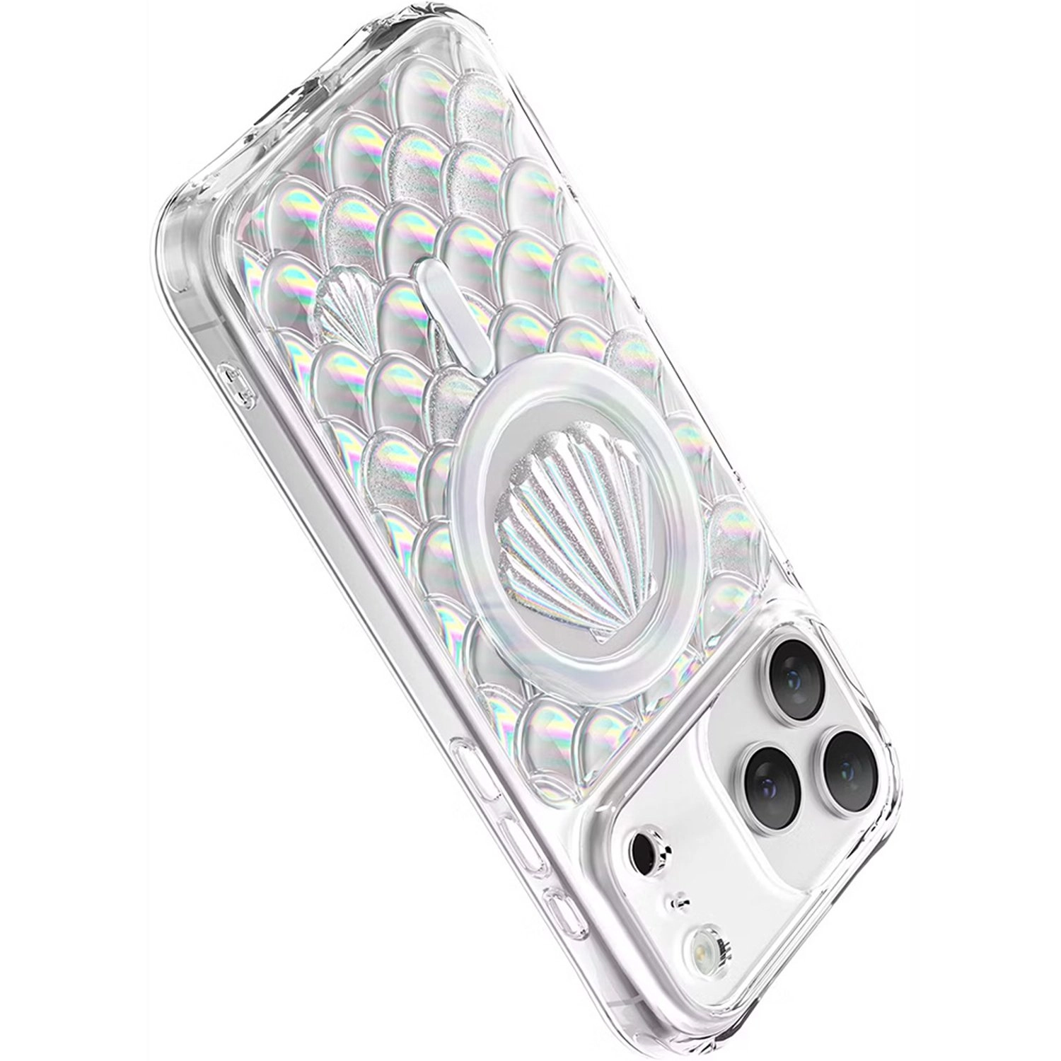 Pearl 3D Ocean Case with MagSafe for iPhone 17 Pro
