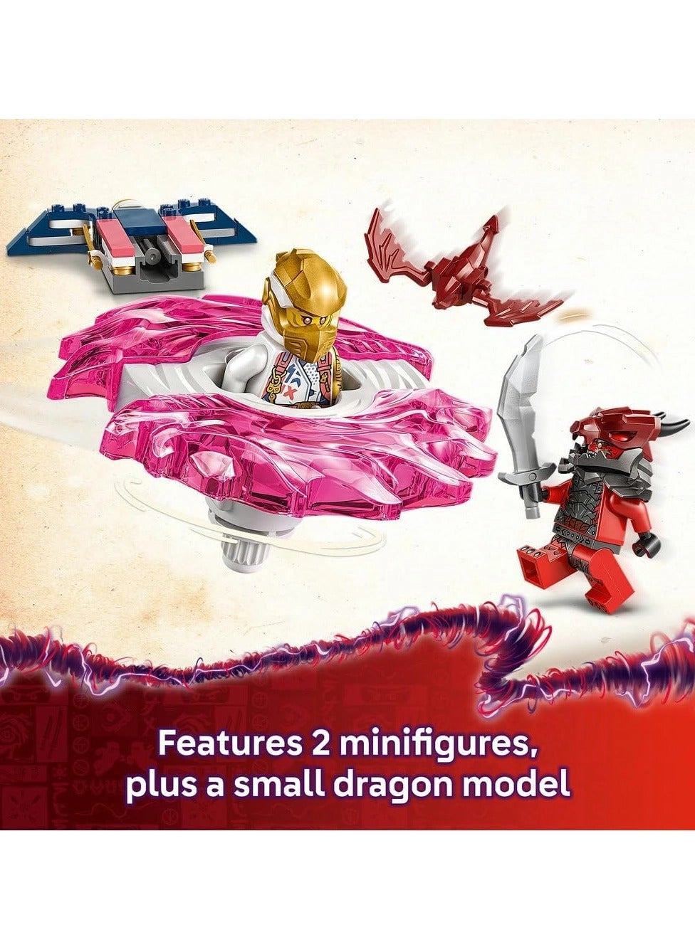 NINJAGO Sora’s Dragon Spinjitzu Spinner (71824)