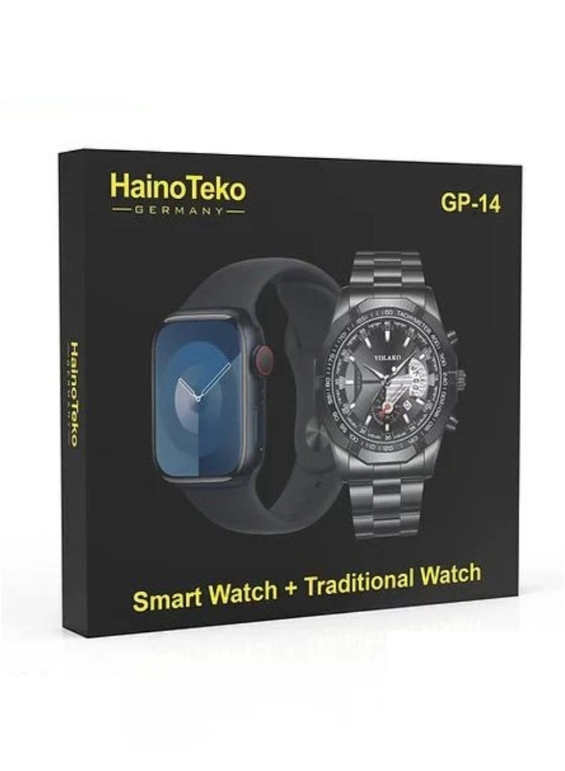 Smart Watch + Analog Watch