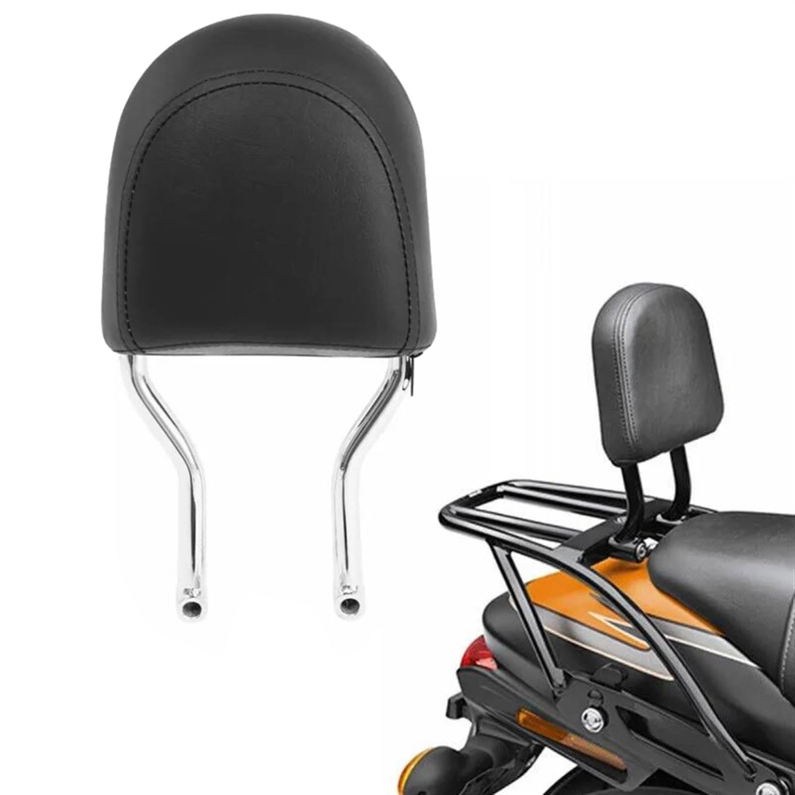 DCXXAN Rear Passenger Backrest - Harley Davidson Street 500 XG500 2015 2016 2017 2018 2019 2020
