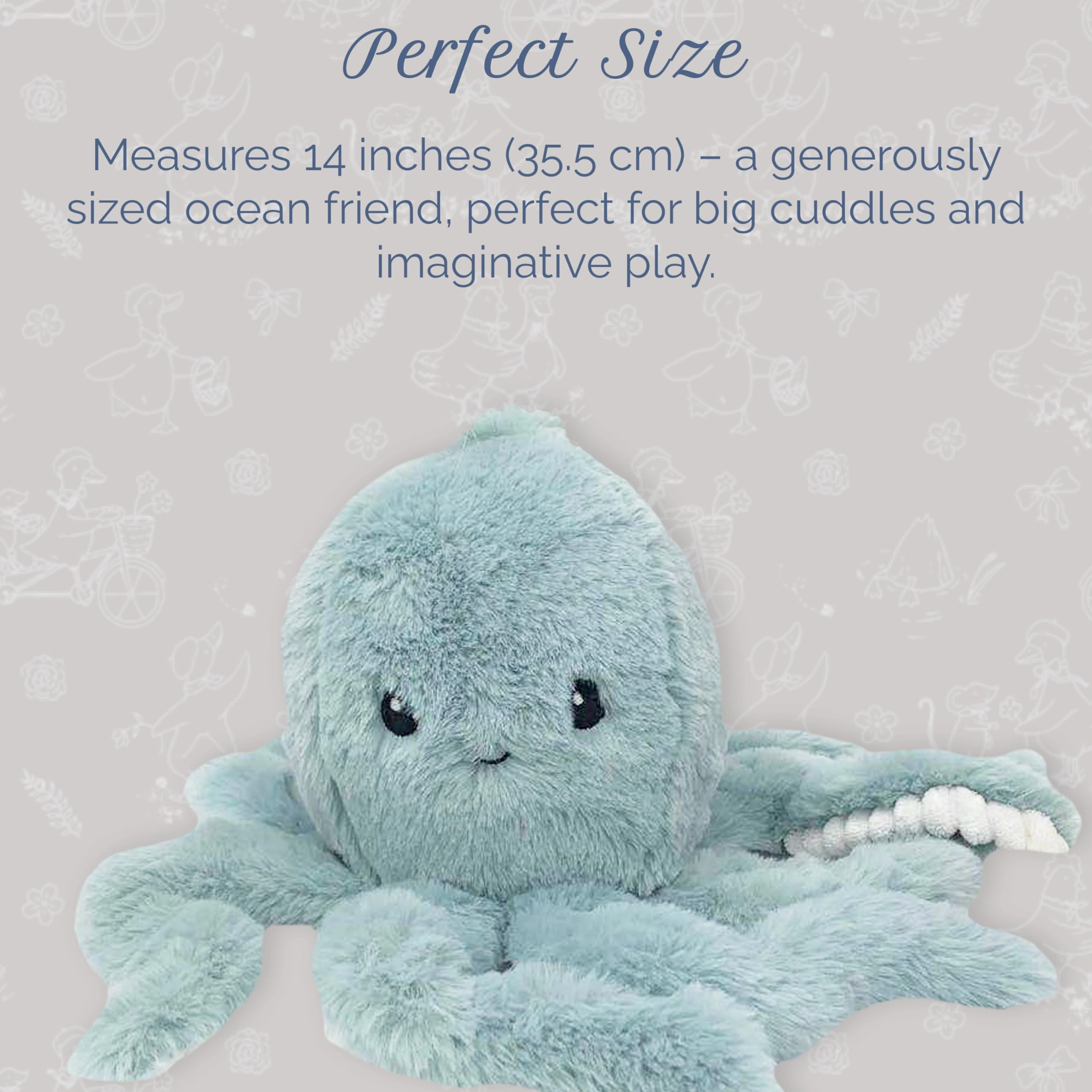 Oda The Octopus 35.5 cm Plush