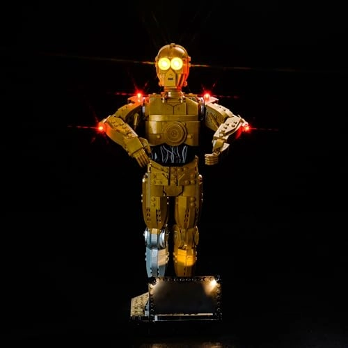 Light Kit for LEGO C-3PO 75398 - Copper