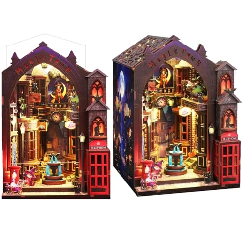 Miniature Wooden Dollhouse Furniture Kit - Creative Room 1:24