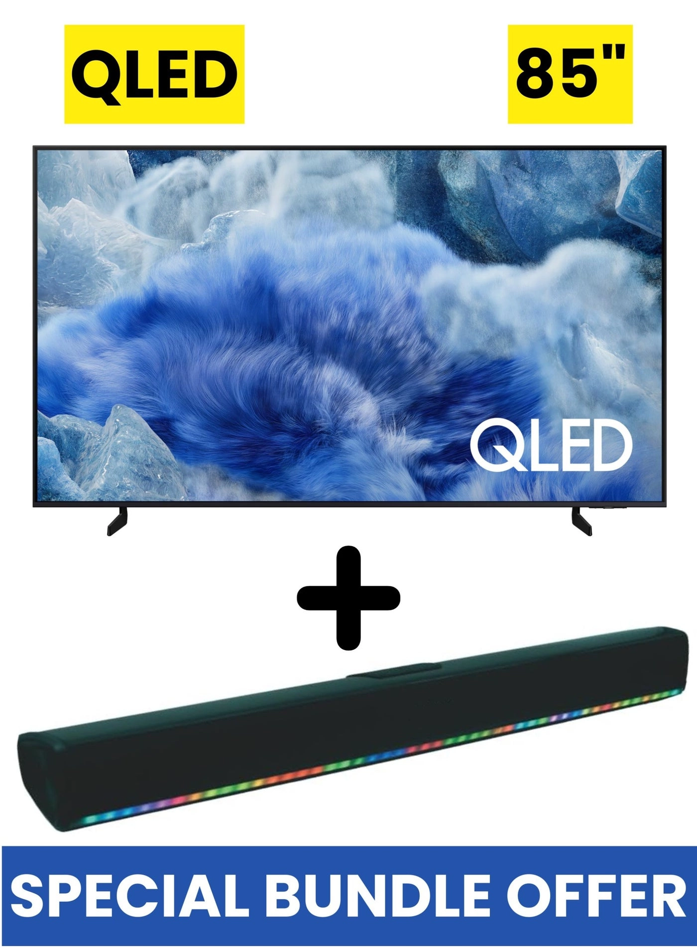 85Q8F - 85 in + SOUNDBAR