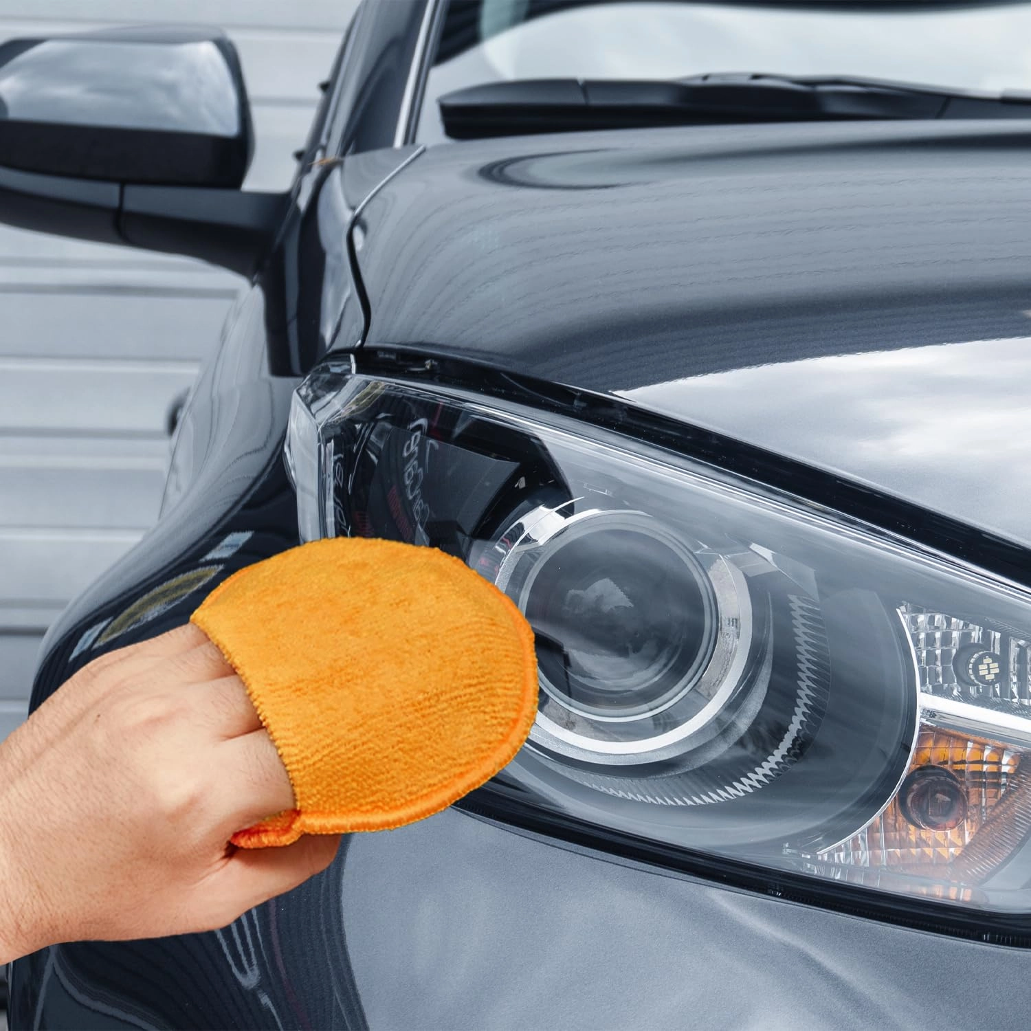 Microfiber Car Wax Applicator Pads
