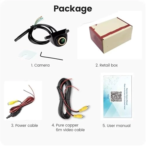 Backup Camera - Night vision 648*488 pixels