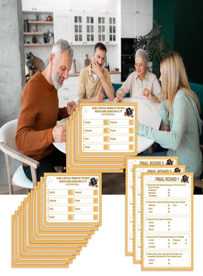Bible Family Feud - Card Game Bible Trivia