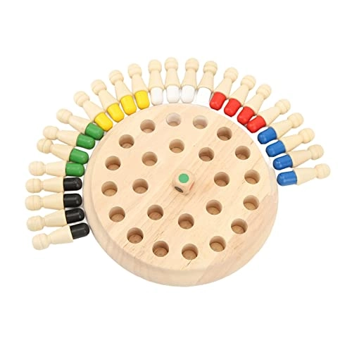 Wooden Memory Match Stick Chess Game - Over 3 Years Old 24 pieces