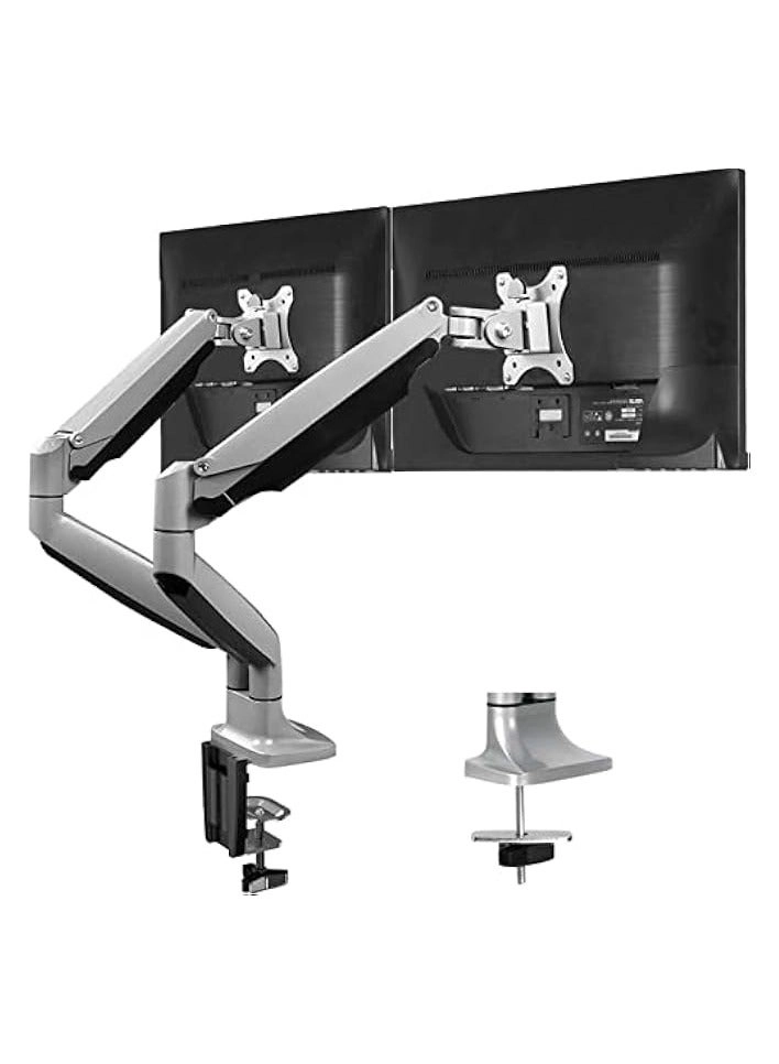 Dual Monitor Mount - 2 Monitors 32 inches 75mm or 100mm