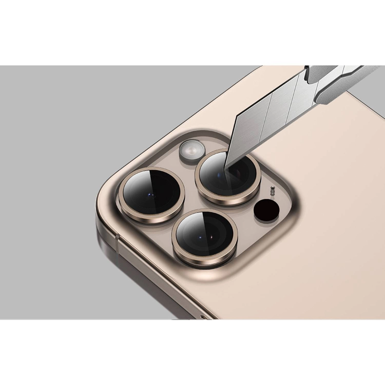 HD Tempered Glass Camera Lens Protector for iPhone 16 Pro / iPhone 16 Pro Max