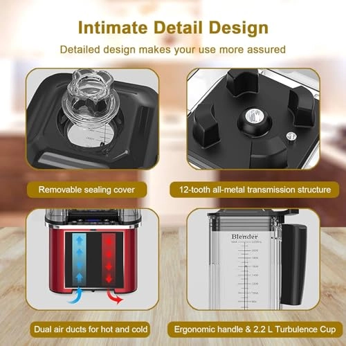 Soundproof Blender - 2200W