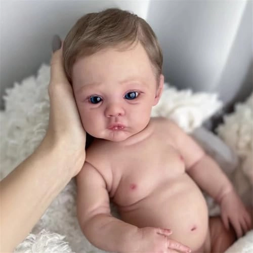 Reborn Baby Doll - 18 inches Silicone Boy Ages 3+