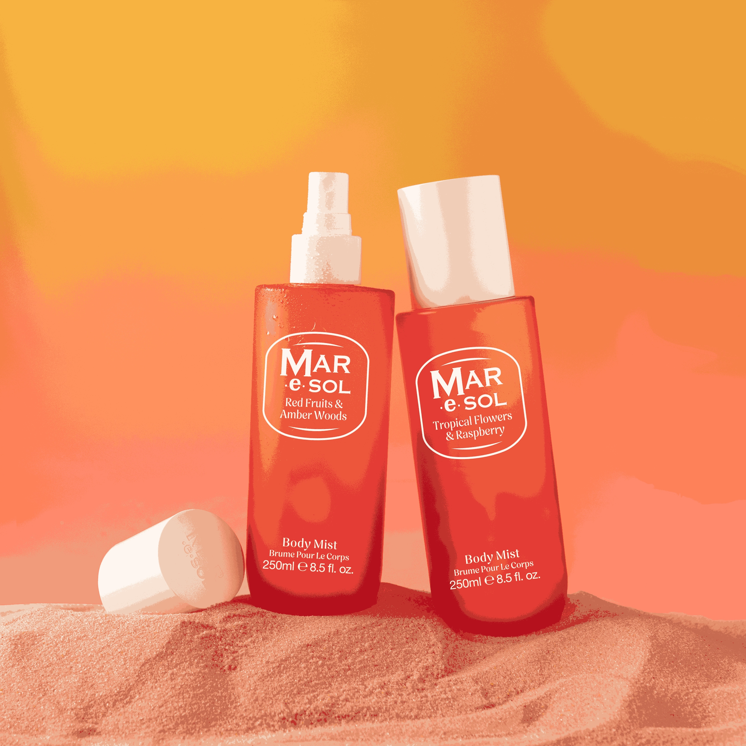 Body Mist Spray - 250 ml Red Fruits & Amber Woods
