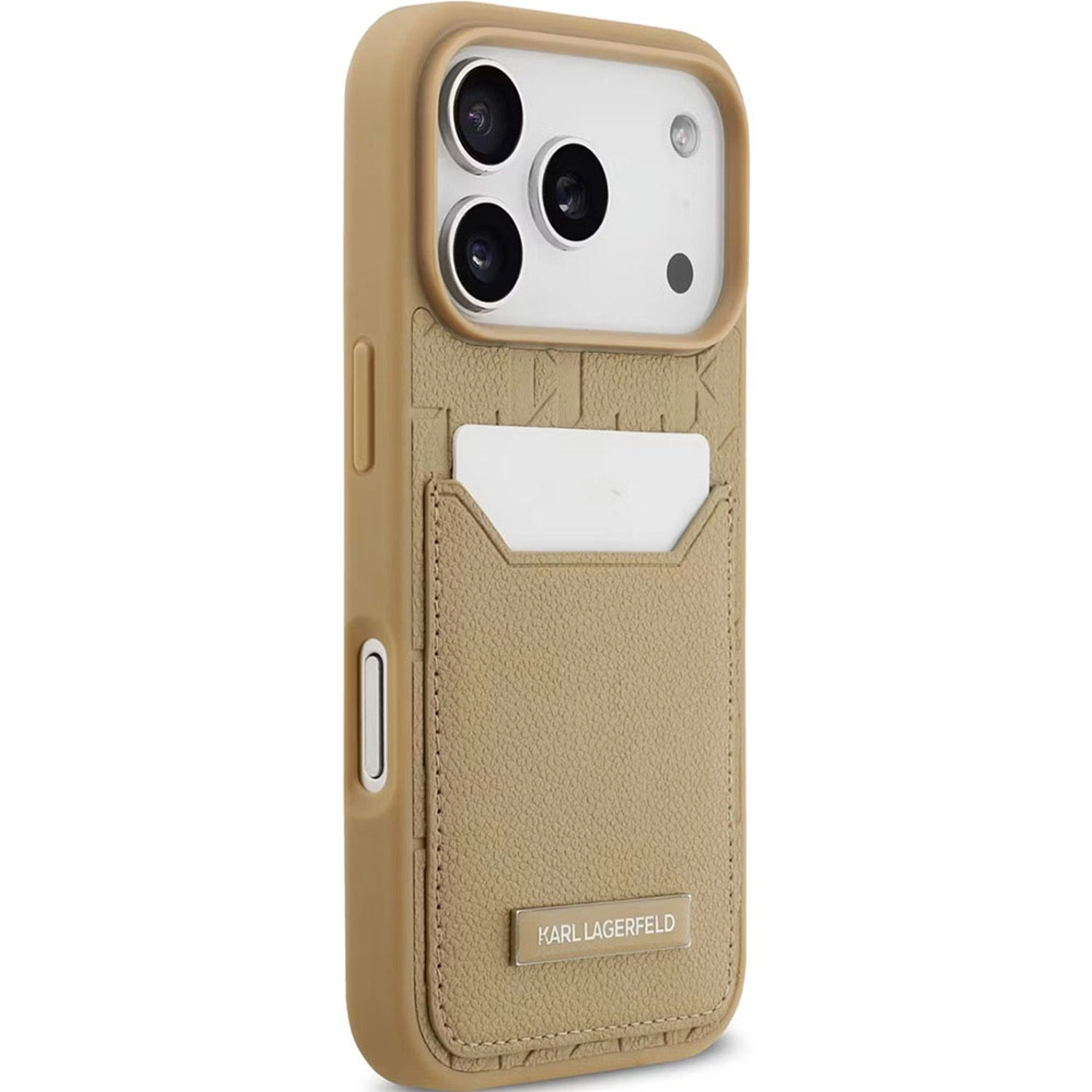 PU Grained Case with Card Holder for iPhone 17 Pro Max
