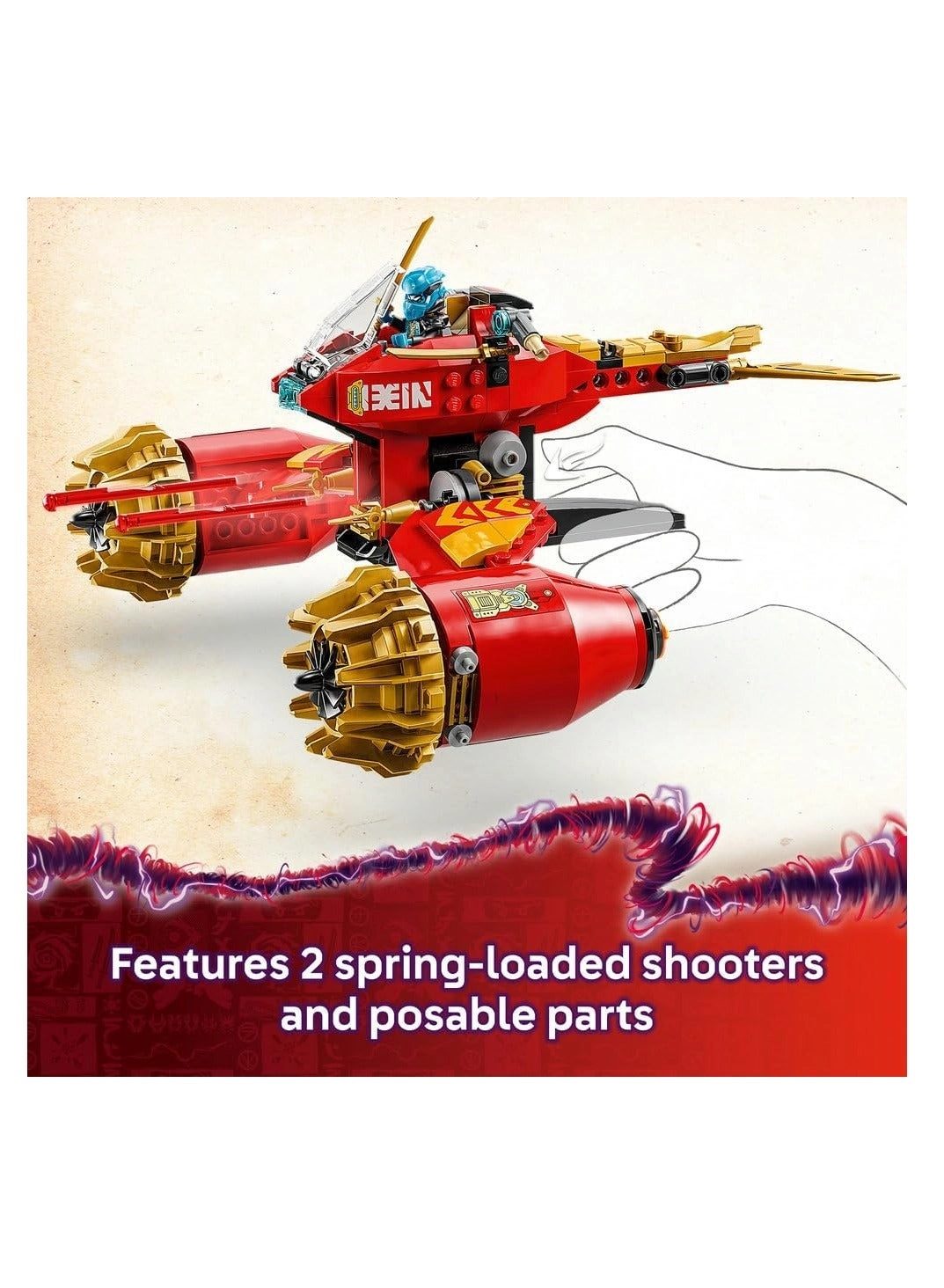 NINJAGO Kai’s Mech Storm Rider (71830)