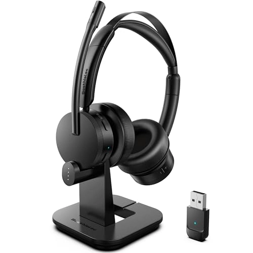 Soothielec Wireless Headset Wireless+USB Microphone