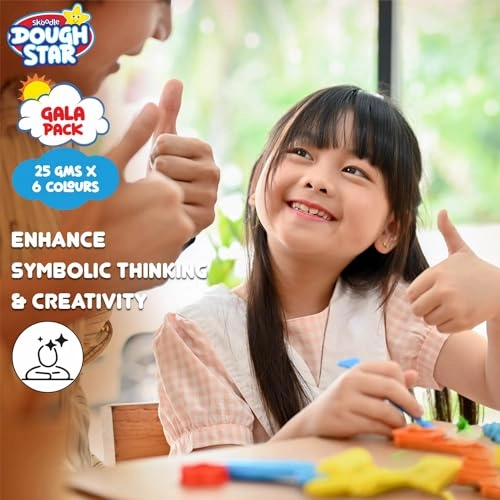 Dough Star Gala Pack - 6 colors 3+ years
