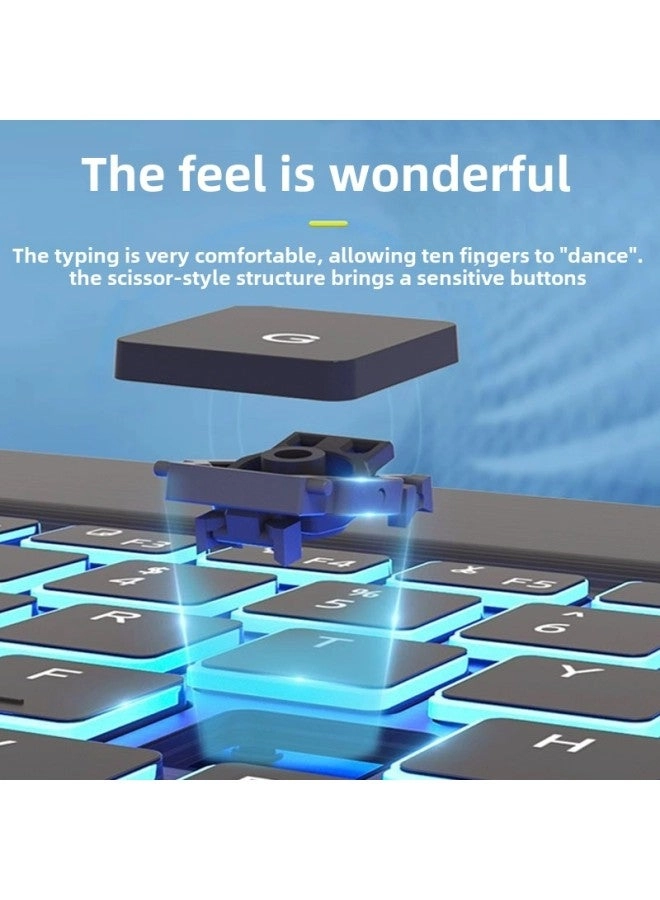 Mini Wireless Keyboard - RGB Backlight