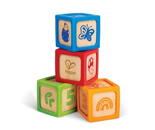 Grip-N-Stack Smart Blocks - Suitable for 6 months to 2 years 4 Pcs