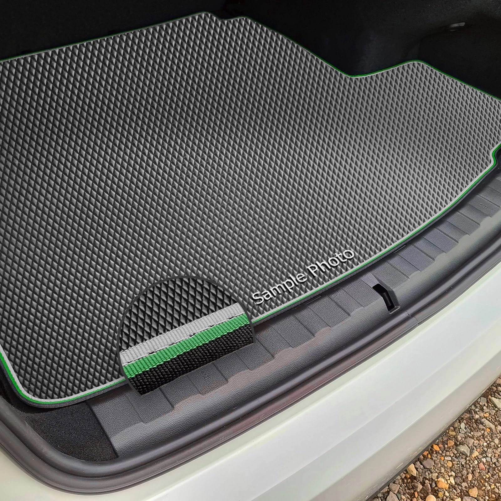 Unique Car Mats Diamond Rubber Bootmat - Toyota Corolla Estate (E210) 2018+ Bottom Floor