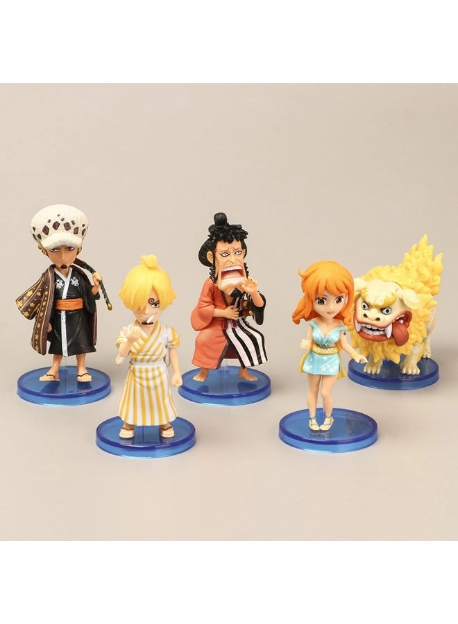 halamodo One Piece Wano Country Figure Set - 10-Piece - One Piece (QQ0678)