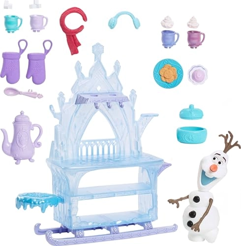 Olaf Treat Sleigh Playset - 15 accessories Frozen Winterfest Ages 3+
