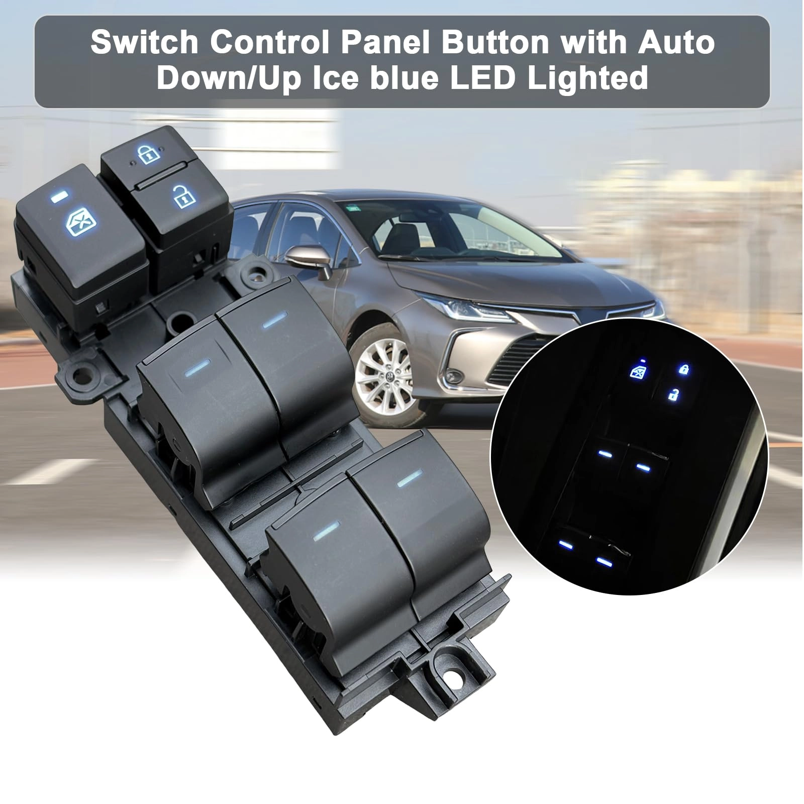 Driver Side Master Window Switch - 84840-02180 Plug-Play