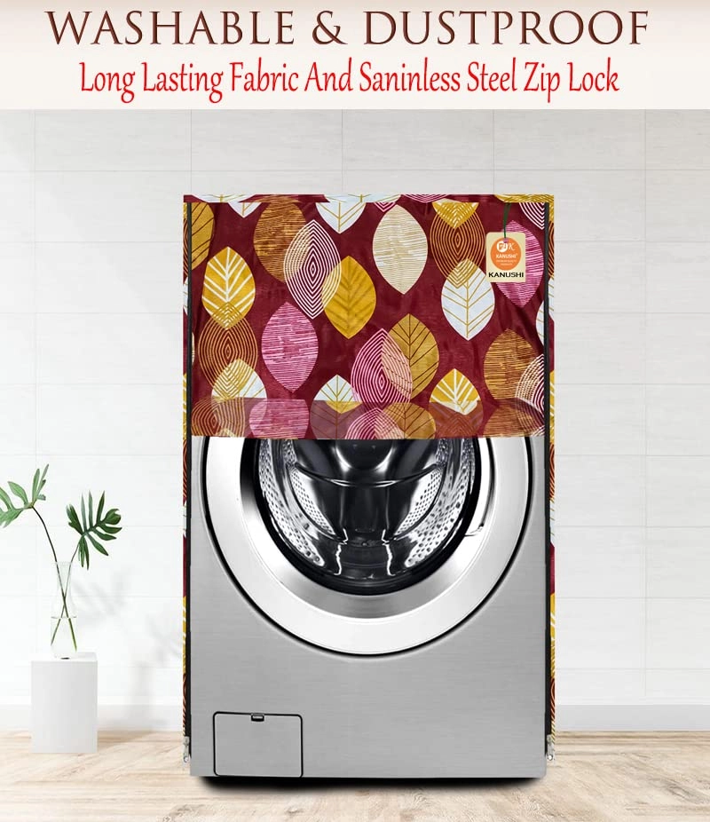 Front Load Washing Machine Cover - Washable Dustproof 23x23x33