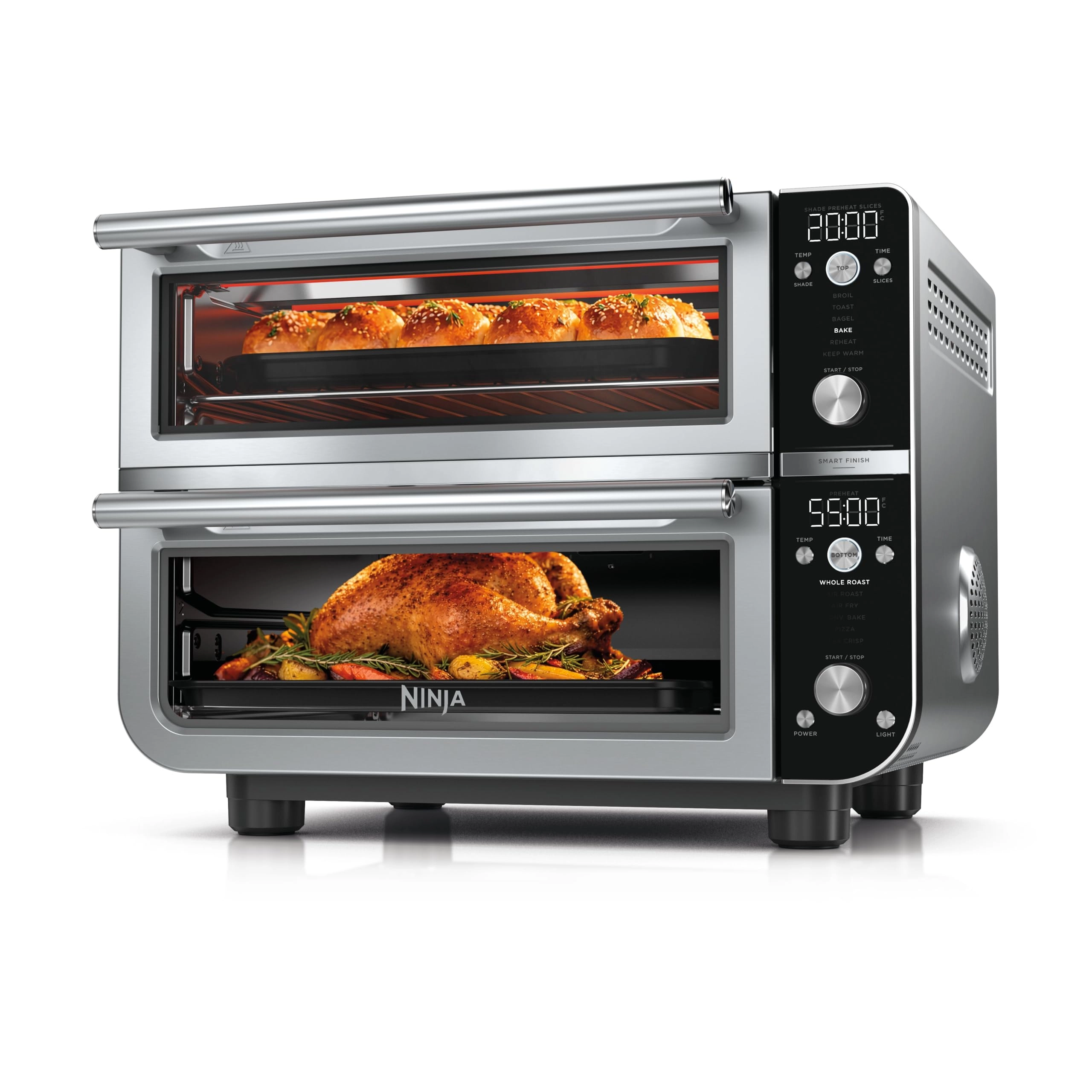 SharkNinja Double Oven Pro DCT801 - Countertop Oven and Air Fryer