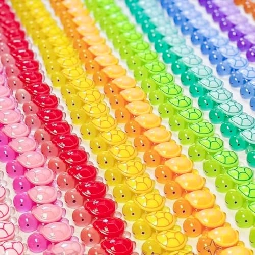 3D Resin Turtles - 100 Pcs