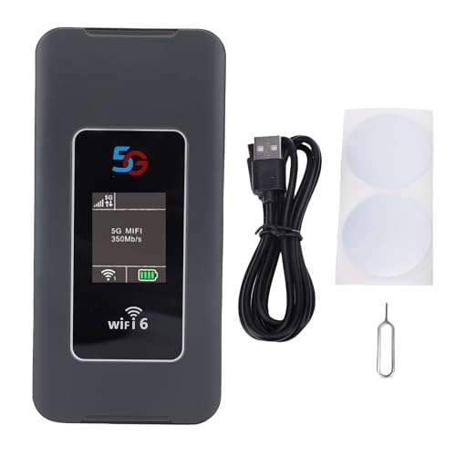 5G Mobile Hotspot Router - 5G WiFi 6 2.5 Gbps 550Mbps