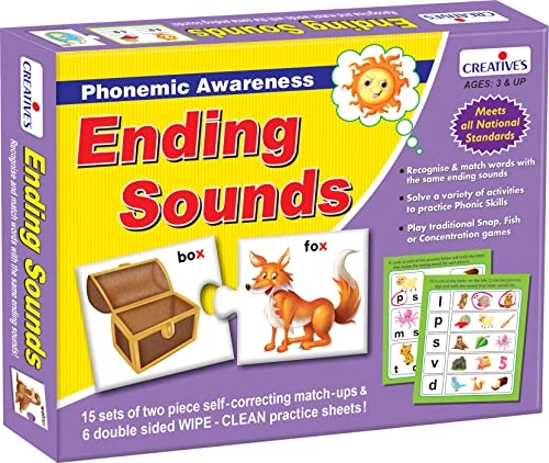 Ending Sounds Consonants - Kid