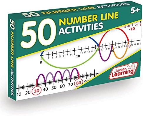 50 Number Line Activities - Ages 5-6, Year 1-3, Key Stage 1 51 pieces