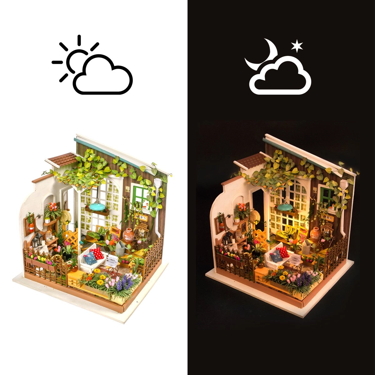 Mini Green House - Cathy's Flower House 1:24
