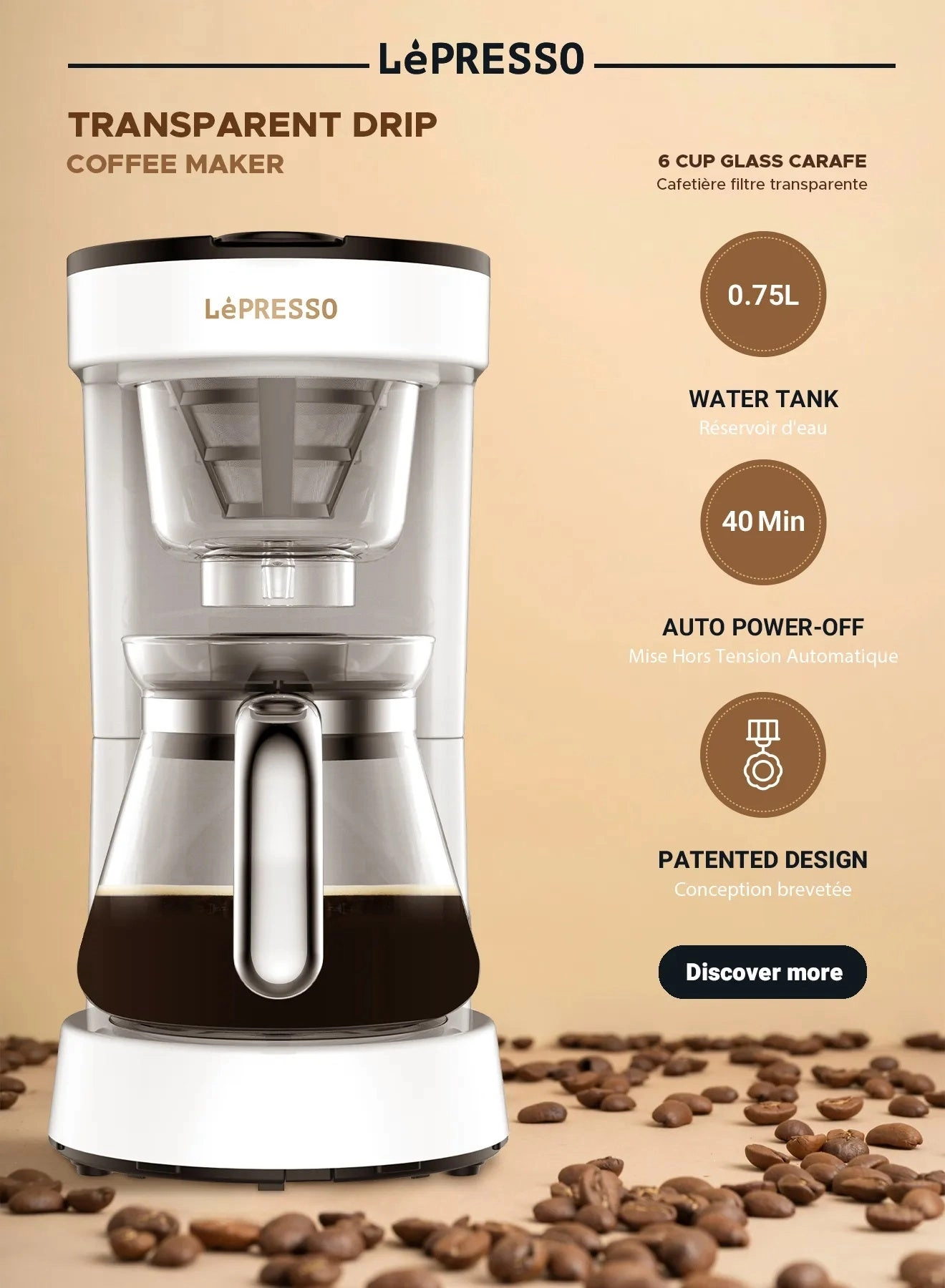 Drip Coffee Maker LPDRPCOFM