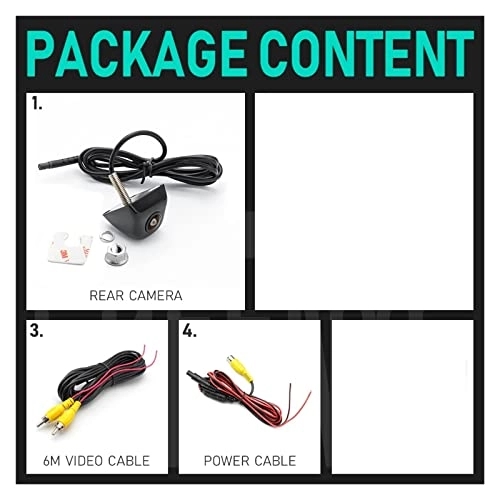 Rear View Backup Camera - Night vision wired